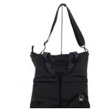 EMPORIO ARMANI BLACK SHOULDER BAG