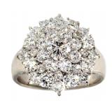 Platinum 2.06 ct Brilliant VS Natural Diamond Ring