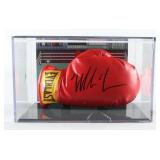 Autographed Mike Tyson Boxing Glove Display