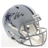 Autographed Leighton Vander Esch Cowboys Helmet