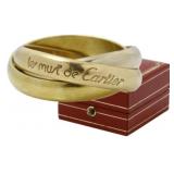 Cartier 18kt Gold Trinity Ring