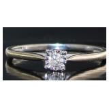 Round Brilliant Diamond Solitaire Ring