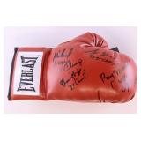 Multi Autographed Boxing Glove