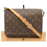 Louis Vuitton Monogram Musette Tango Shoulder Bag