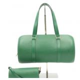 Louis Vuitton Soufflot Borneo Green Handbag