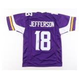 Autographed Justin Jefferson Jersey