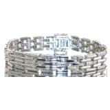 Panthere Link 1.00 ct Diamond  Bracelet