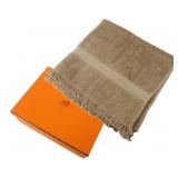 Hermes Brown Beach Towel