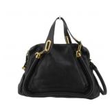 CHLOE Black Leather 2-way Handbag