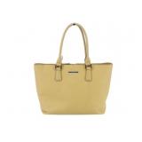 Burberry Cream Leather Tote Bag