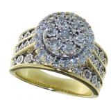 10kt Gold Round Brilliant 1.25 ct Diamond Ring