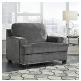 ASHLEU LOCKLIN 51" OVERSIZED CARBON GRAY CHAIR