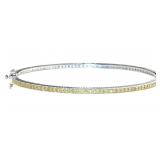 Quality 1.00 ct Fancy Yellow Diamond Bracelet