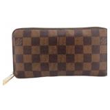 Louis Vuitton Damier Zip Long Wallet