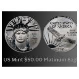 $50.00 American Platinum Eagle Coin