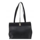 Ferragamo Large Black Handbag Tote