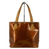 Louis Vuitton Bronze Houston Verni Handbag LM