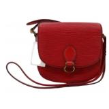 Louis Vuitton Saint-Cloud Red Shoulder Bag