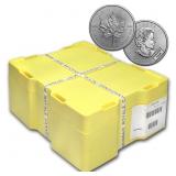 Canada 500-Coin Silver Maple Leaf Monster Box