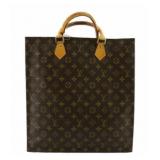 LOUIS VUITTON Monogram Sac Plat PM Handbag