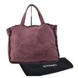 Chanel Mouton Purple Handbag Tote