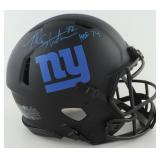 Autographed Michael Strahan Giants Hemet