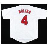 Autographed Yadier Molina Jersey