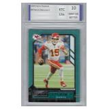 2020 Playbook #8 Patrick Mahomes II Card