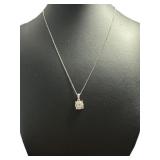 Brilliant 1/4 ct Diamond Designer Necklace