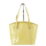 Louis Vuitton Yellow Vernis Avalon MM Handbag