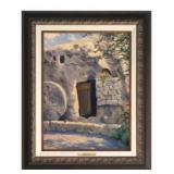 The Garden Tomb Framed Canvas by Thomas Kinkade