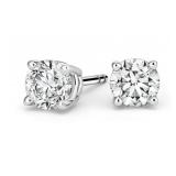 14kt Gold 1.40ct Brilliant VS Lab Diamond Earrings