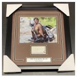 Autographed Norman Reedus Walking Dead Photo