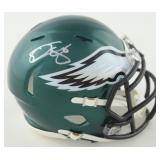 Autographed Donovan McNabb Mini Helmet