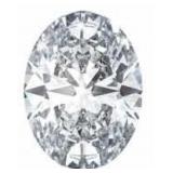 Oval Cut 5.24 Carat VS2 Lab Diamond