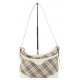 Burberry Tan Nova Check Shoulder Bag