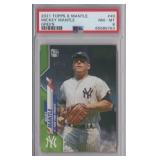 2021 ToppsX Mantle #49 Mickey Mantle Card