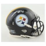 Autographed George Pickens Steelers Mini Helmet