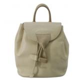 LOEWE Cream Leather Backpack Purse