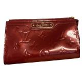 Louis Vuitton Red Vernis Pouch