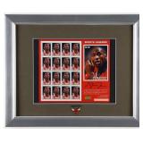 Michael Jordan Framed Postage Display