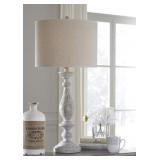 Ashley L235344 White Wash Designer Lamp