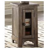 ASHLEY DANELL RIDGE INDUSTRIAL CHAIRSIDE TABLE