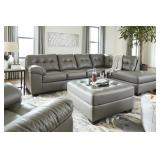 ASHLEY DONLEN 2-PIECE CONTEMPORARY GRAY SECTIONAL