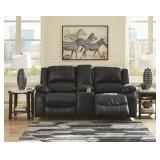 ASHLEY CALDERWELL POWER RECLINING LOVESEAT