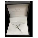 Belk Silver Plate Cross Faith Necklace