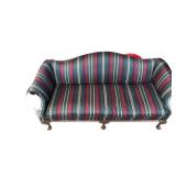 Estate Comfortable Vintage  Striped Sofa