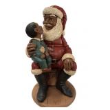 Black Memorabilia Santa wï¿½ Child