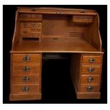 Vintage Roll Top Desk