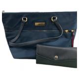 Navy Tommy Hilfiger Purse & Nautical Wallet